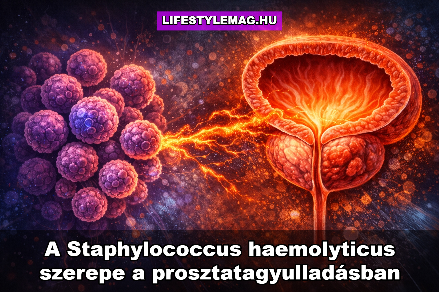 Staphylococcus haemolyticus baktérium okozta fertőzés szerepe a krónikus prosztatagyulladásban (prosztatitisz, CPPS)