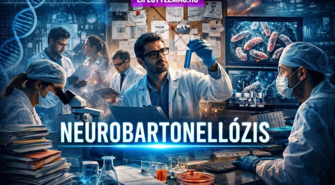 Ábrán kutatók látszanak, amint a neurobartonellózis témakörét kutatják. Ez a cikk a legátfogóbb magyar cikk a neurobartonallózisról.