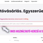 AI alapú használtautó-kereső: Autoverzum.hu