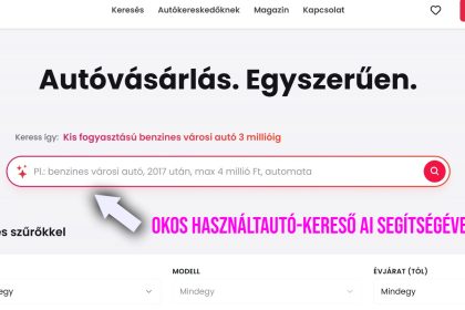 AI alapú használtautó-kereső: Autoverzum.hu