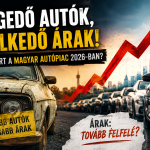 A magyar autópark elöregedése - 2026